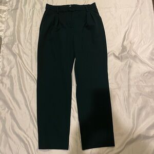 H&M Dark Green Women's Trousers